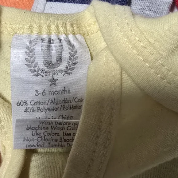 3-6 Months Assorted Baby Onesies Bundle - Picture 4 of 16